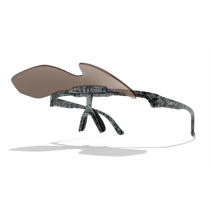 SMITH XC Matte Gray Marble + ChromaPop™ Polarized Bronze Mirror