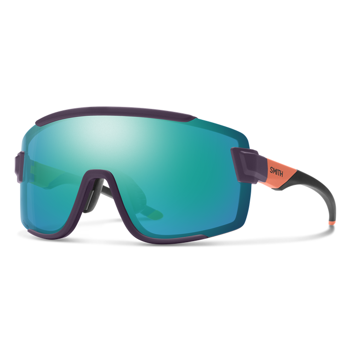 SMITH Wildcat Matte Purple / Cinder / Hi Viz + ChromaPop Opal Mirror Lens