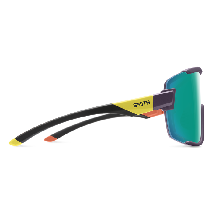 SMITH Wildcat Matte Purple / Cinder / Hi Viz + ChromaPop Opal Mirror Lens