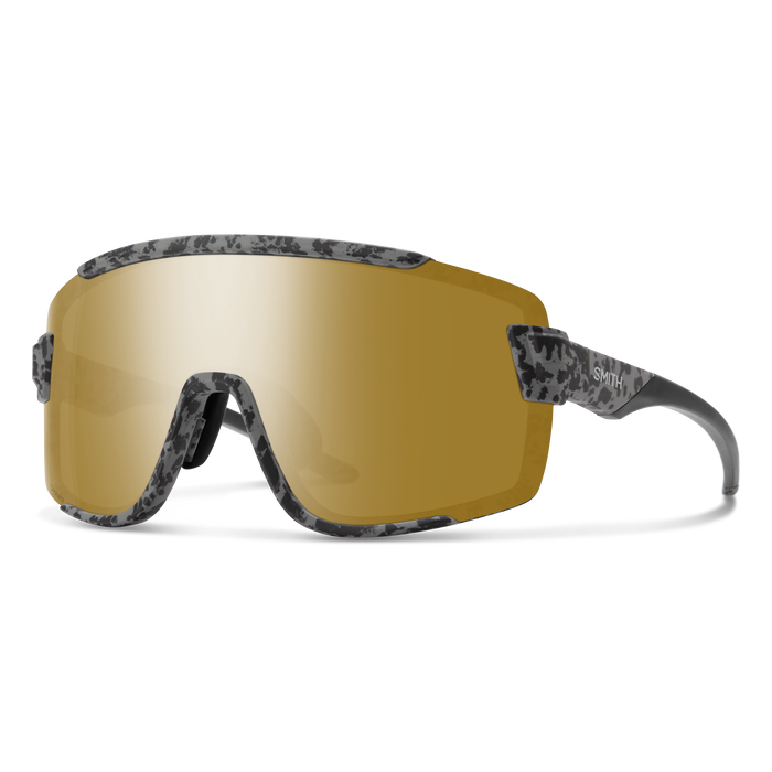 SMITH Wildcat Matte Gray Marble + ChromaPop Polarized Bronze Mirror