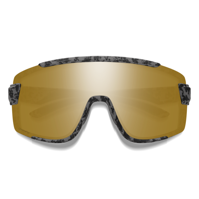 SMITH Wildcat Matte Gray Marble + ChromaPop Polarized Bronze Mirror