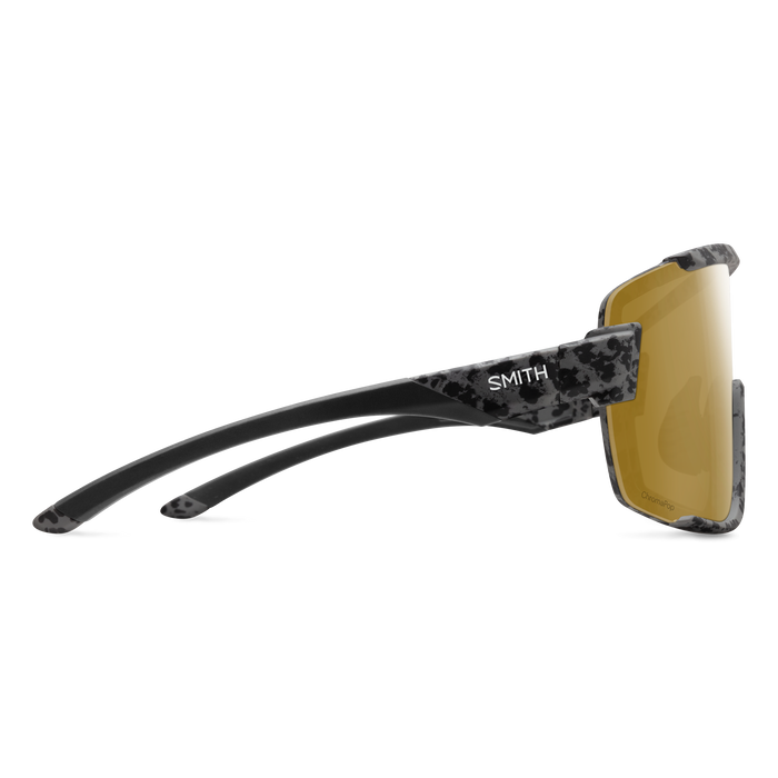 SMITH Wildcat Matte Gray Marble + ChromaPop Polarized Bronze Mirror