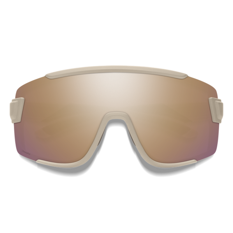 Smith Wildcat Matte Summit + ChromaPop Rose Gold Mirror Lens