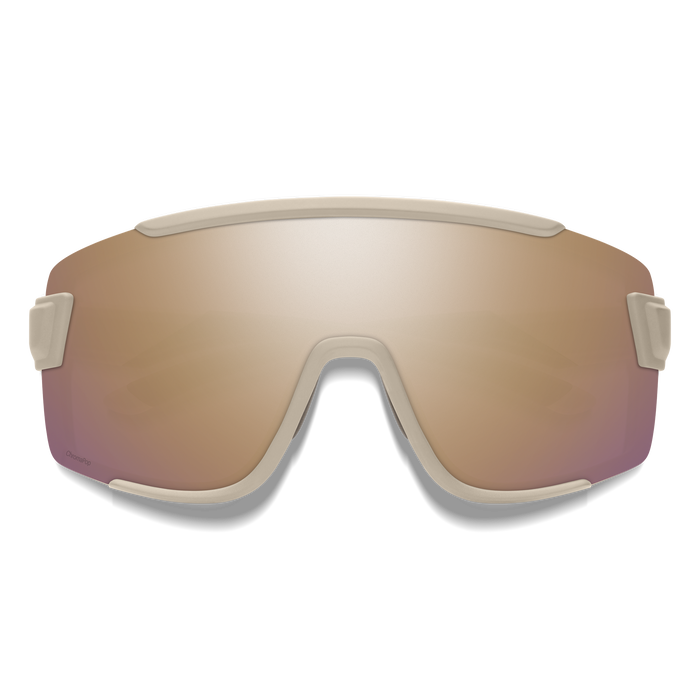 SMITH Wildcat Matte Summit + ChromaPop Rose Gold Mirror Lens