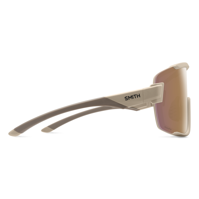 SMITH Wildcat Matte Summit + ChromaPop Rose Gold Mirror Lens