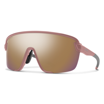 Smith Bobcat Matte Chalk Rose + ChromaPop Rose Gold Mirror Lens