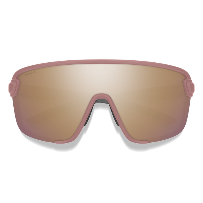 SMITH Bobcat Matte Chalk Rose + ChromaPop Rose Gold Mirror Lens