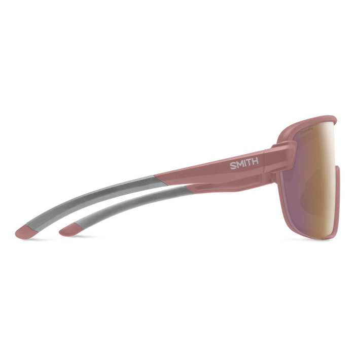 SMITH Bobcat Matte Chalk Rose + ChromaPop Rose Gold Mirror Lens