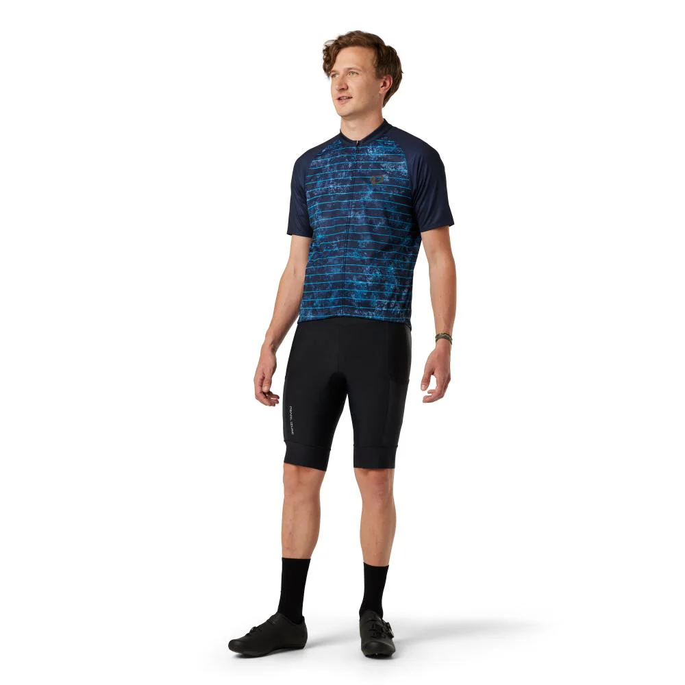 PEARL IZUMI Blue Buzz/Dark Navy Classic Jersey