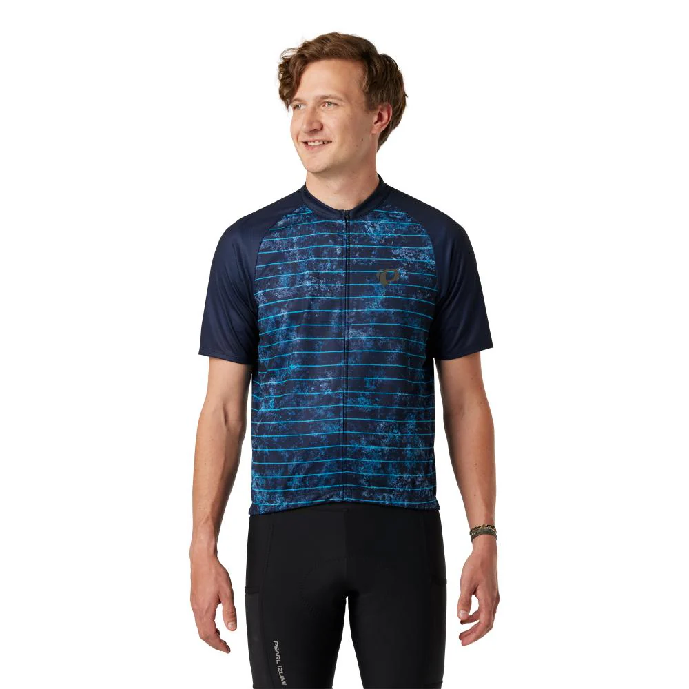 PEARL IZUMI Blue Buzz/Dark Navy Classic Jersey