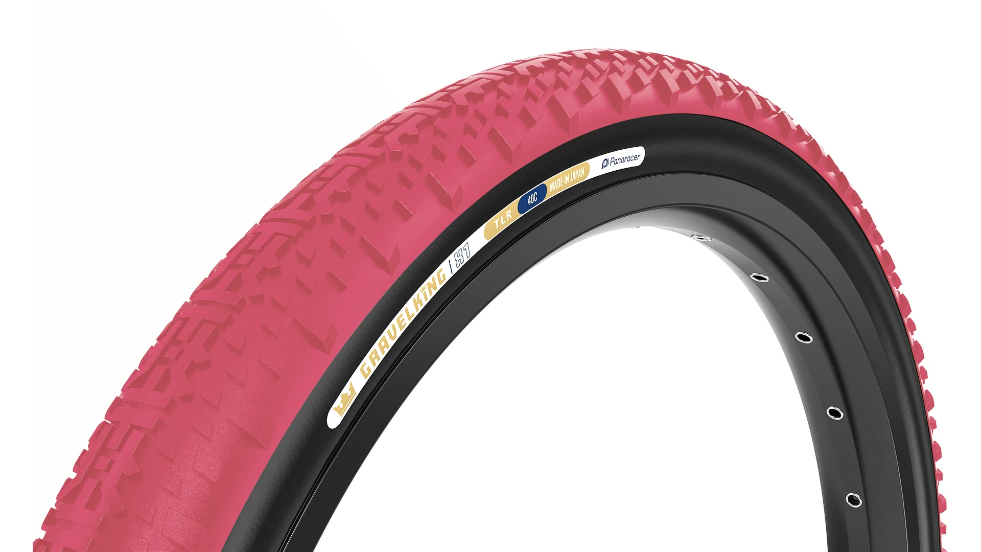 PANARACER Gravel King X1 Tire 700C 2025 LTD - Cranberry