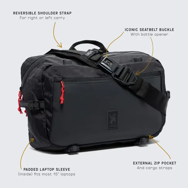 【美品】CHROME KADET MAX 15L Chrome Kadet Max 15L Sling Bag - Indigo - Bike and Brew