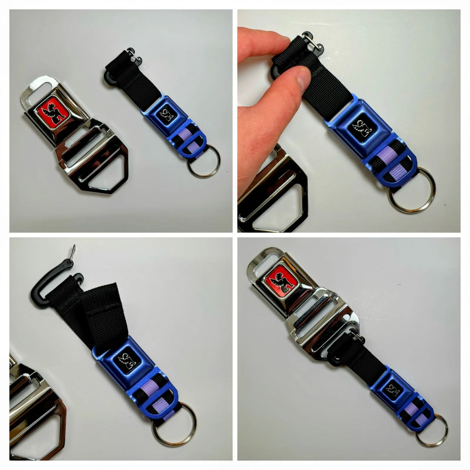 CHROME INDUSTRIES Mini Buckle Keychain - Chromium