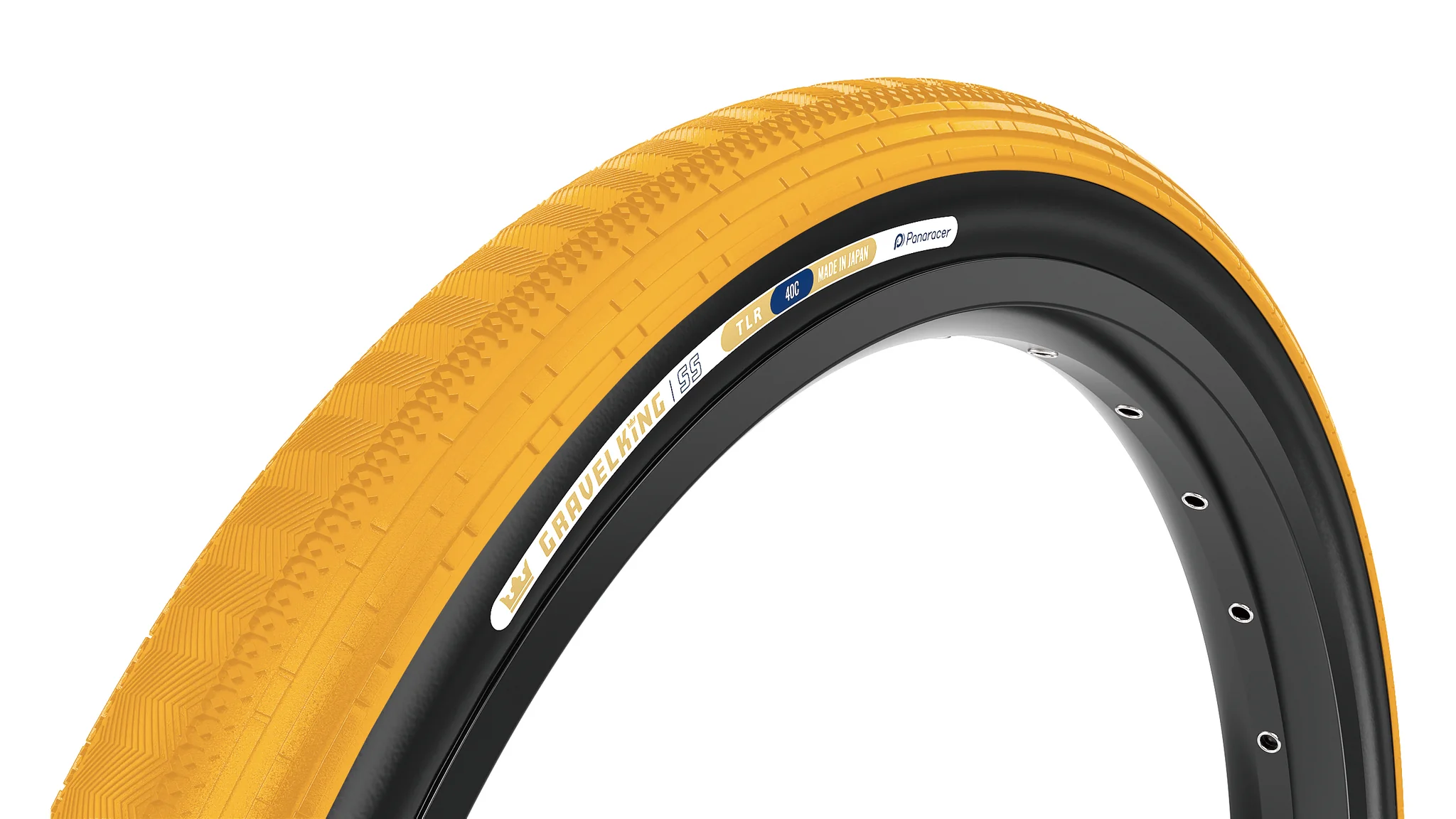 PANARACER Gravel King SS Tire 700C 2025 LTD - Honey Butter