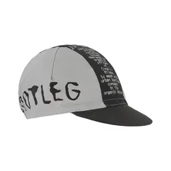 CINELLI Bootleg Silver & Black Cycling Cap