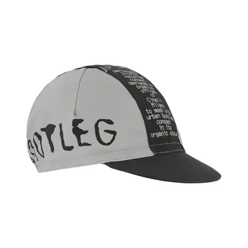 CINELLI Bootleg Silver & Black Cycling Cap