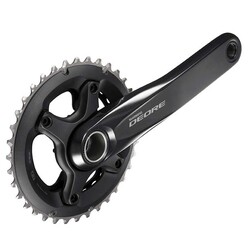 SHIMANO FC-M6000 Deore Crankset - 10 Speed 26/36 Tooth 170mm 24mm BCD: 64/96