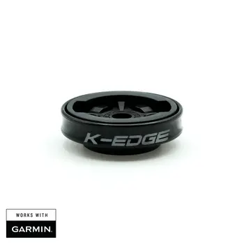 K-EDGE Gravity Top Cap Mount - Garmin - Black