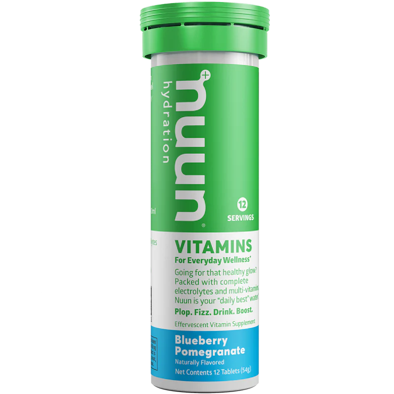 NUUN Vitamins Drink Tablets - Blueberry/Pomegranate
