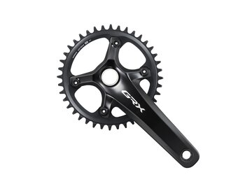 Shimano GRX FC-RX610-1 Crankset - 172.5mm 38 Tooth 12-Speed