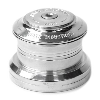 White Industries ZS44/EC44 Headset - Polished Silver - Bike