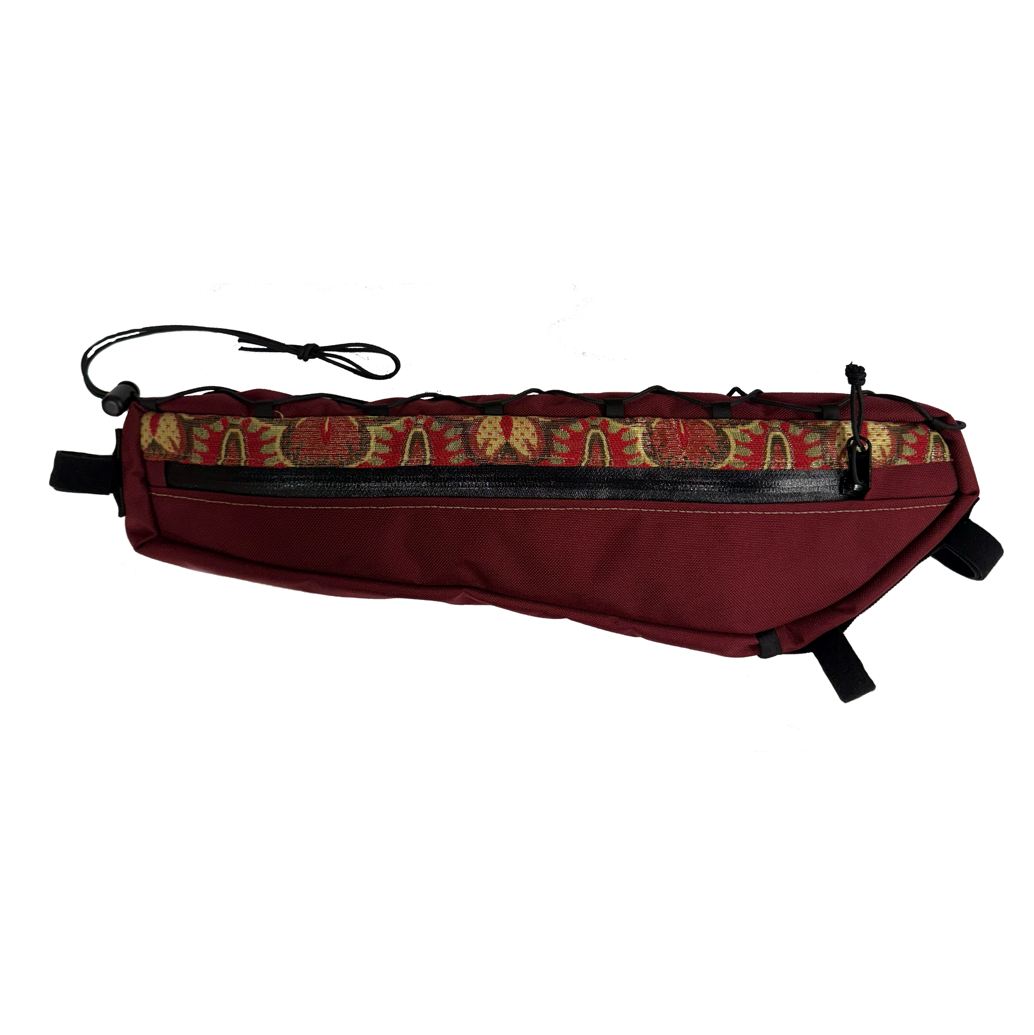 ATWATER ATELIER x B&B - Expedition Frame Bag - Armenian Burgundy