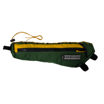 ATWATER ATELIER x B&B - Expedition Frame Bag - Green/Yellow