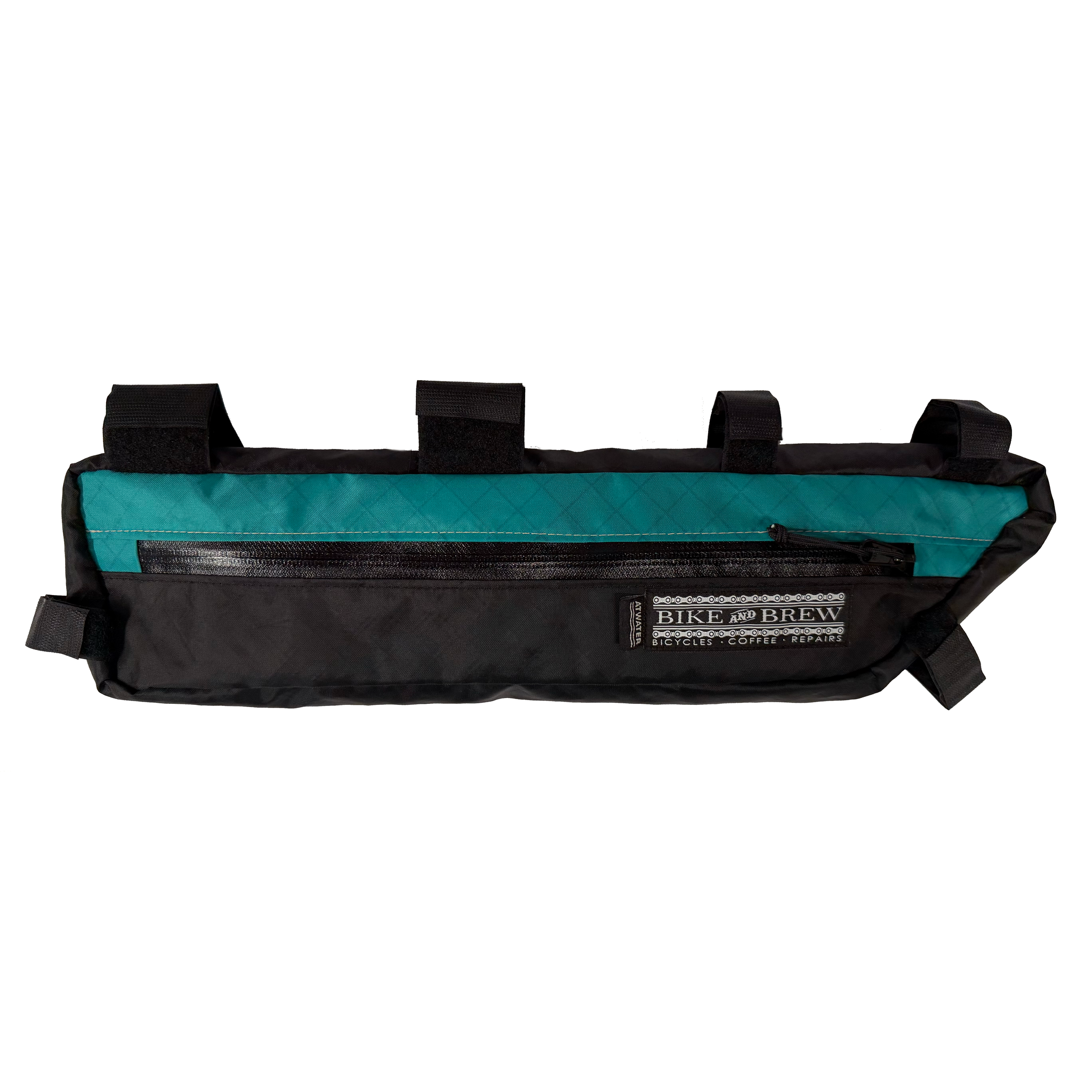 ATWATER ATELIER x B&B - Half Frame Bag - Black/Teal