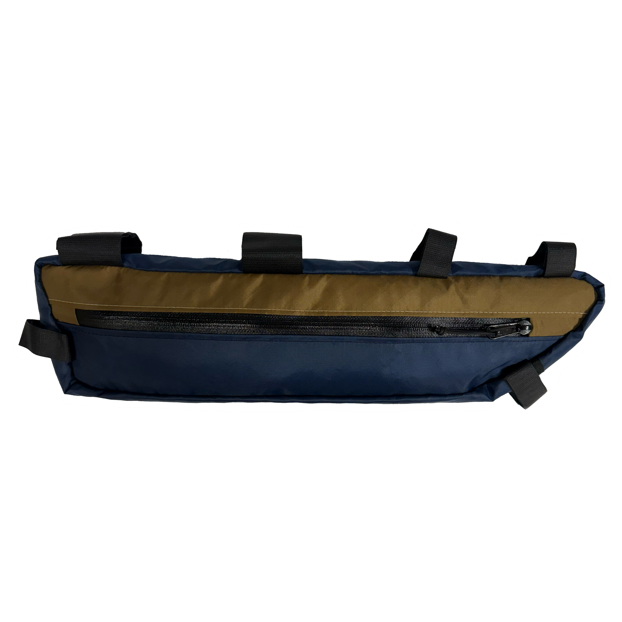 ATWATER ATELIER x B&B - Half Frame Bag - Navy/Coyote
