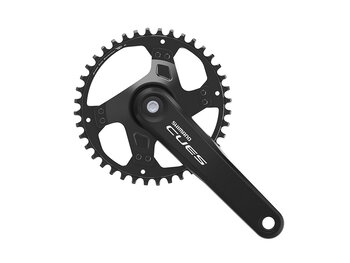 Miche Pistard 2.0 Crank Set w/out BB 144mm Black 165mm 48T