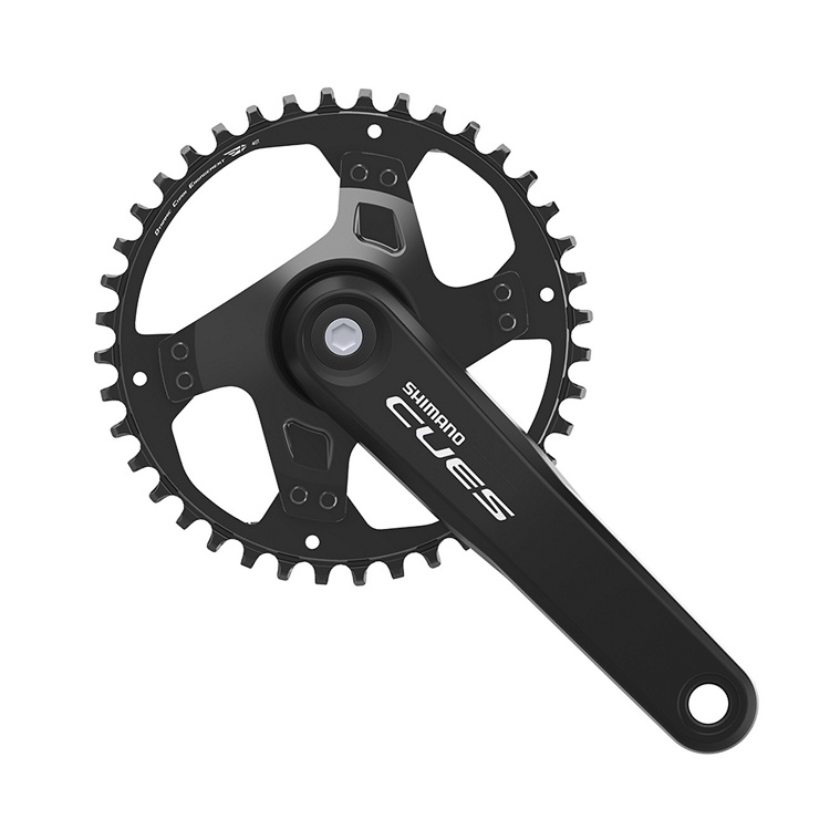 パーツ Shimano CUES FC-U8000-1 42T/170mm Shimano CUES FC-U8000 Crankset 9/10/11 Speed 170MM/175MM 40T
