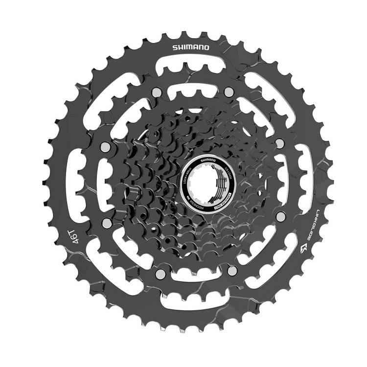 SHIMANO CS-LG400-9 Cues 11-46 Tooth 9 Speed Cassette