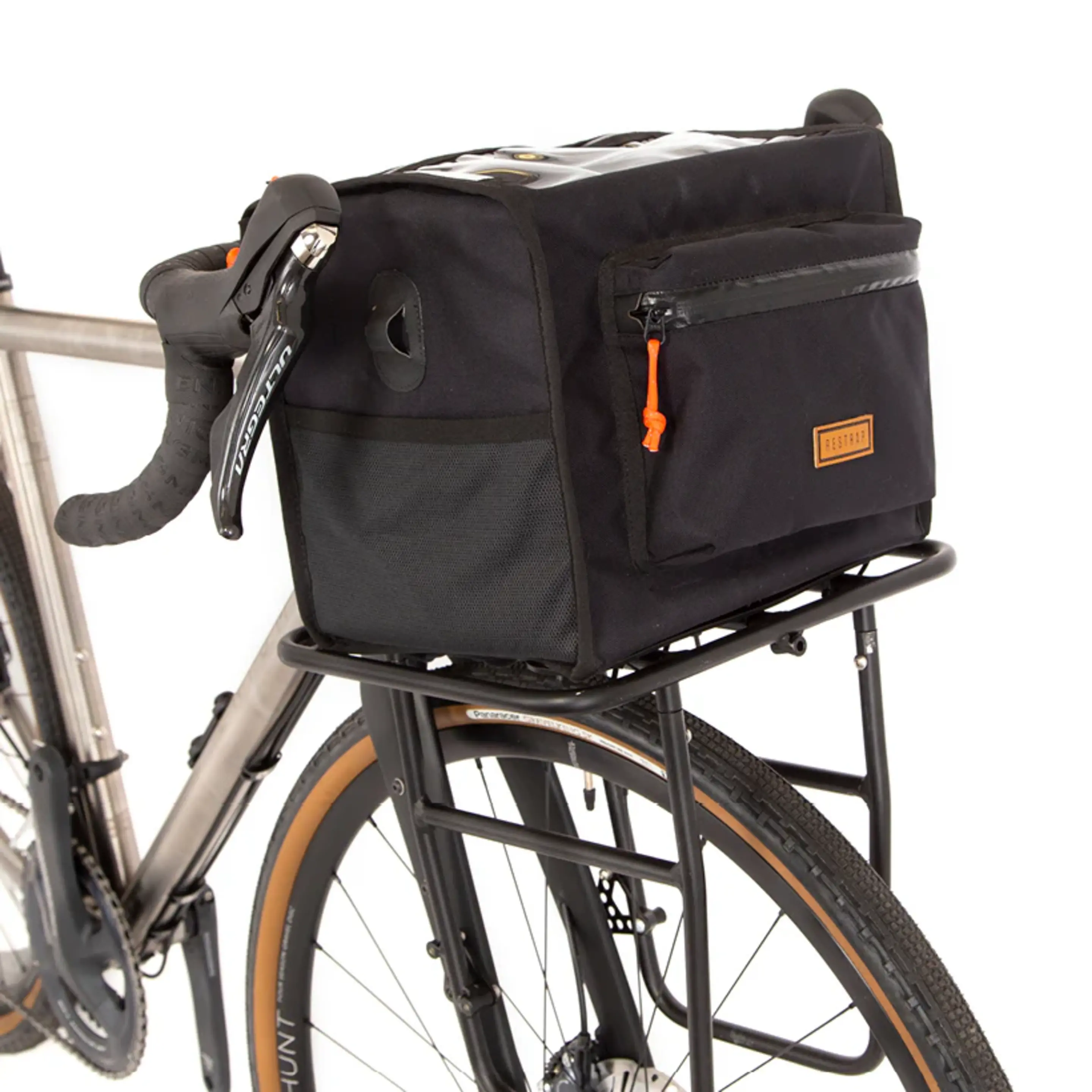 Rear Rando Bag Restrap 17 Litre Rando Bag - Black - Bike and Brew