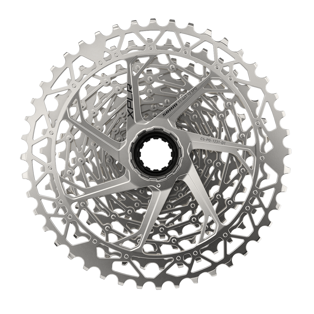 SRAM PG-1231 XPLR 12 Speed Cassette Nickel-chrome 11-44 Tooth