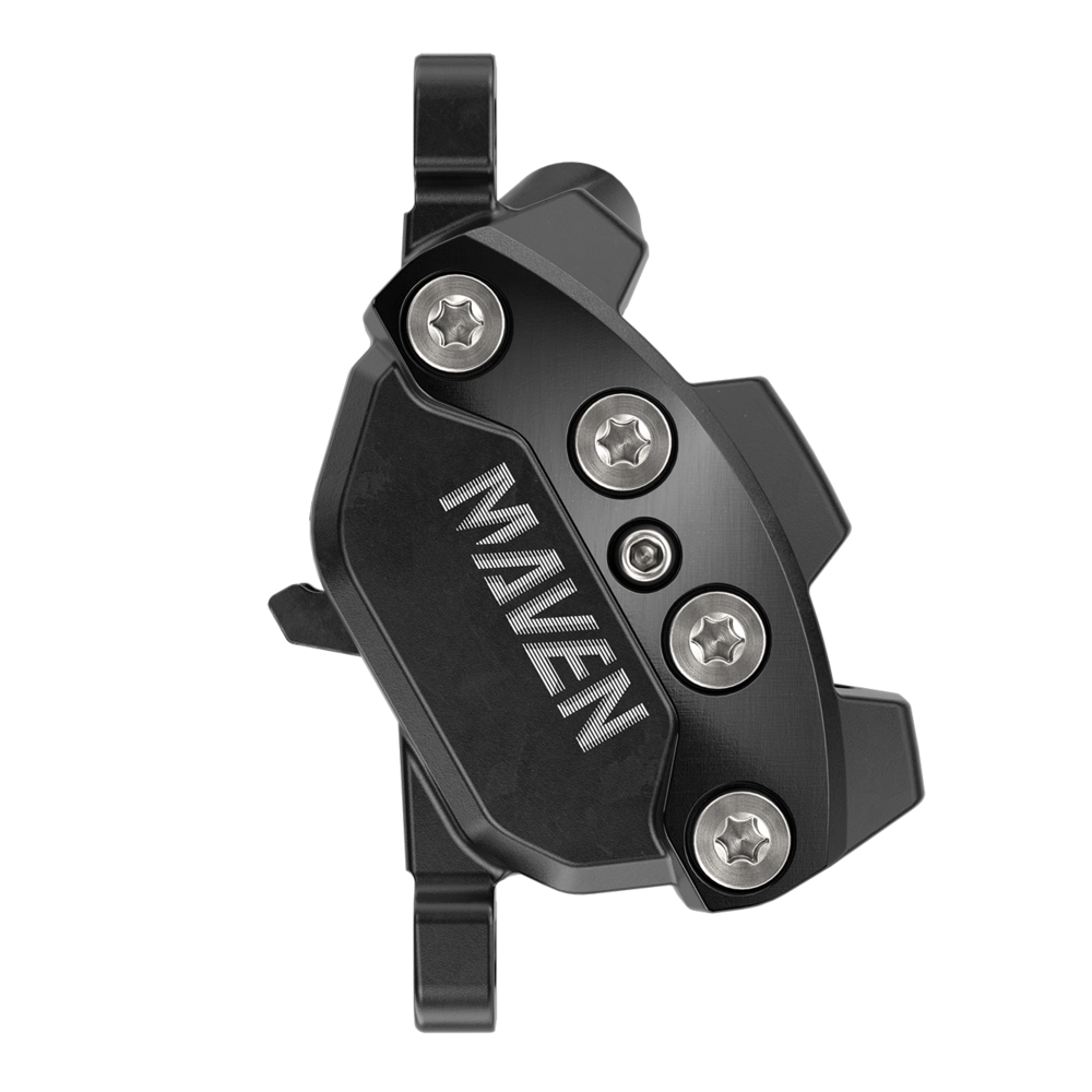 SRAM Maven Silver Front Hydraulic Disc Brake Post Mount - Black