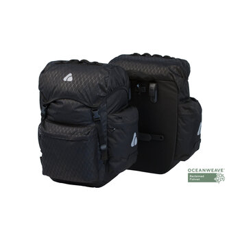 AXIOM Oceanweave Pannier Pack 55 - Black