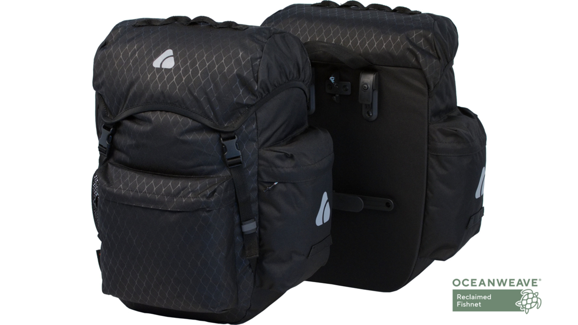 AXIOM Oceanweave Pannier Pack 55 - Black