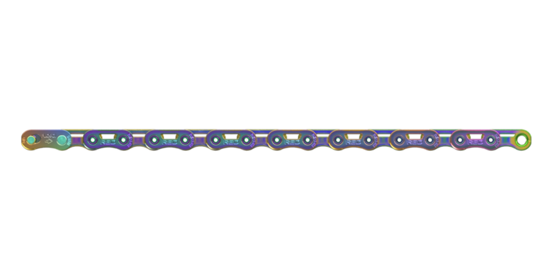 SRAM Red 12 Speed FlatTop E1 Chain 126 Links - Multicolor - Bike