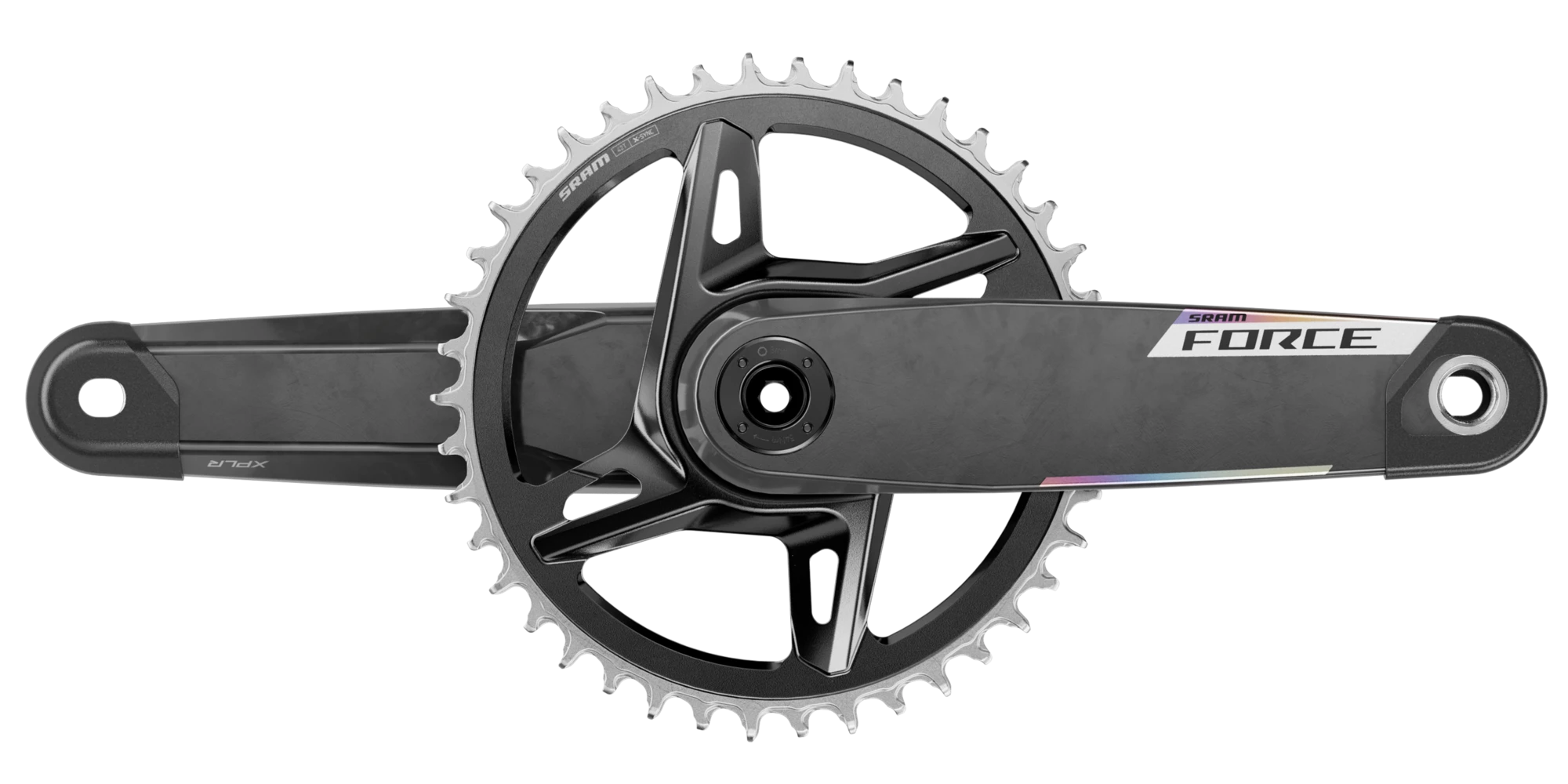 SRAM Force 1x XPLR E1 12/13 Speed 42 Tooth 170mm Crankset - Spindle: 28.99mm Direct Mount SRAM 8 Bolt