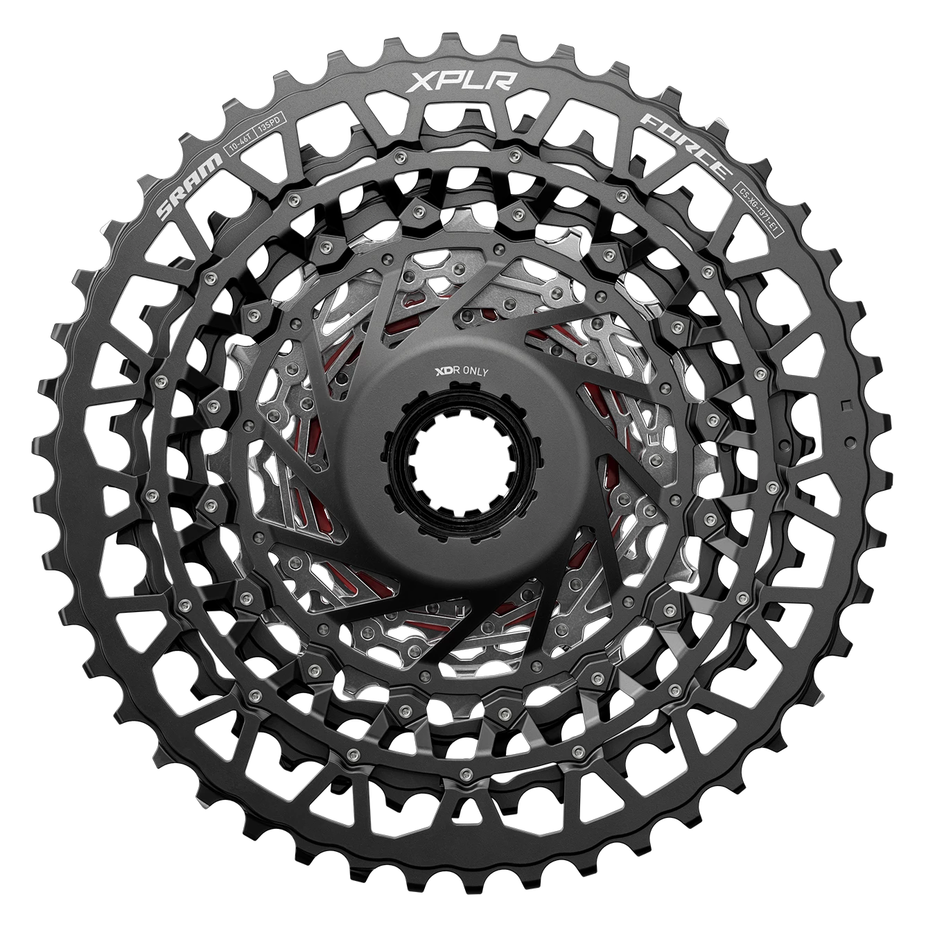 SRAM  Force XPLR XG-1371 Cassette - 13 Speed