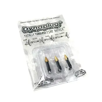 DYNAPLUG Tubeless Tire Repair Plugs, Soft Nose Tip - 3 pack
