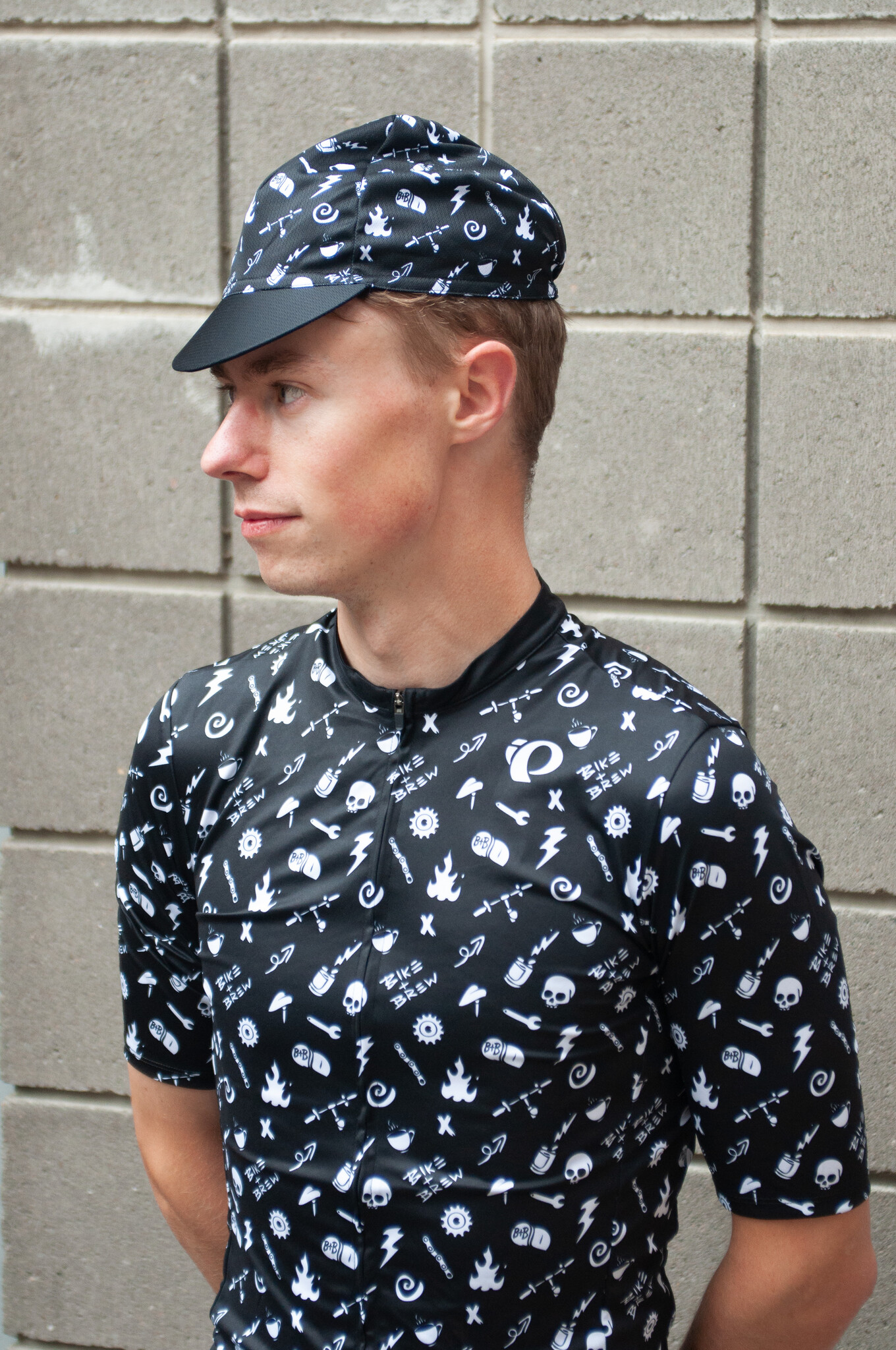 PEARL IZUMI Bike and Brew Attack Jersey - Party Print