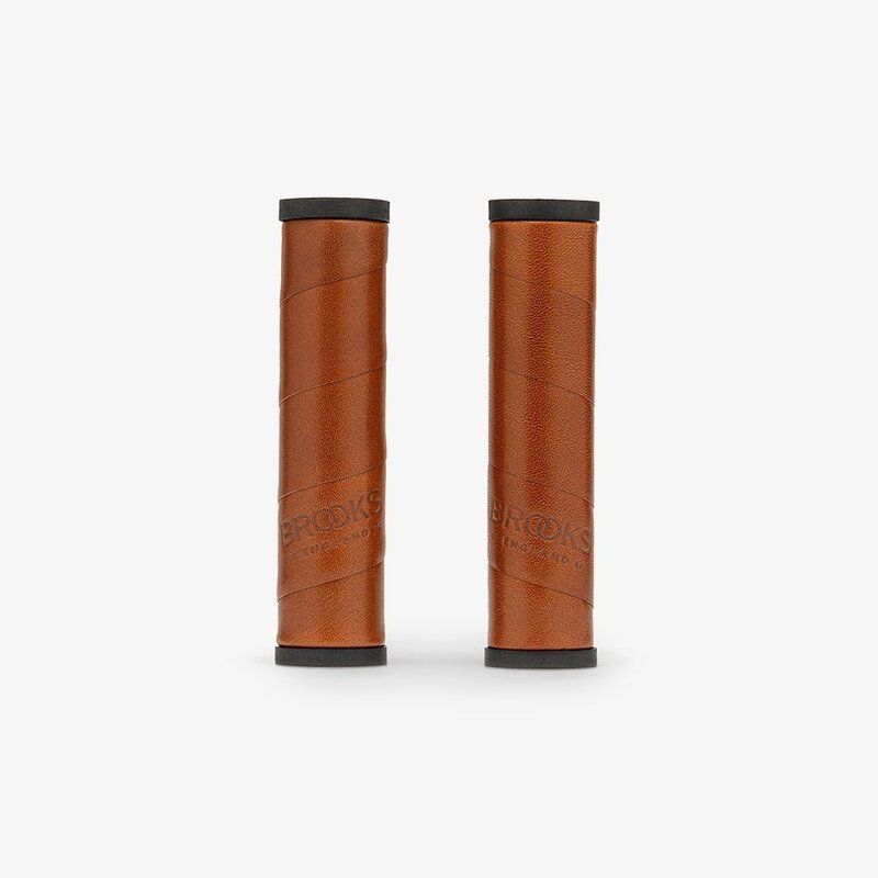 Brooks Willow Leather Grip - Bike and Brew