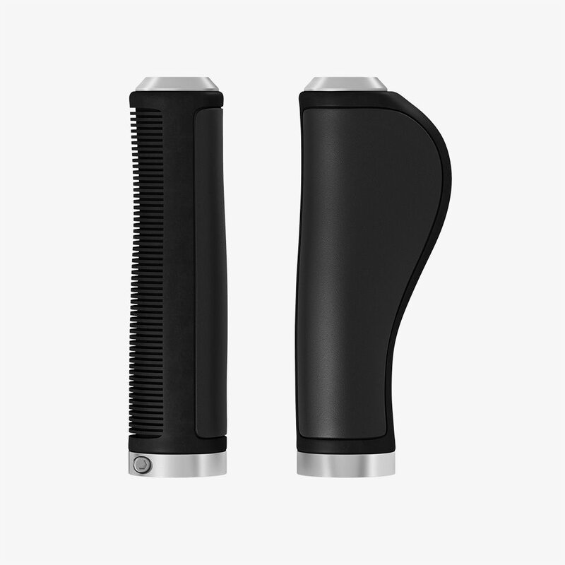 Grips Leather Ergonomic Brooks Shop 黒130/130mm GRIP LEATHER ERGONOMIC BROOKS 130/130 Bikes Rose | now mm アクセサリー