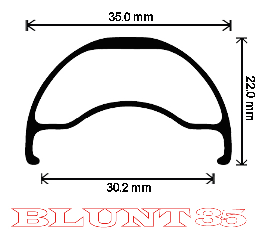 Blunt 35 | 29 / 700c | Black