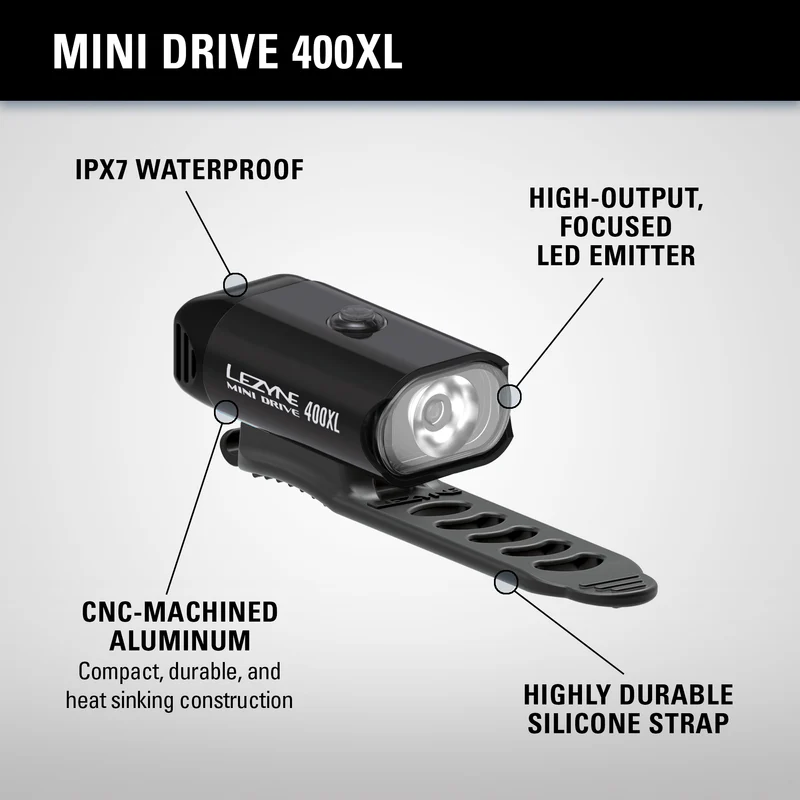LEZYNE Mini Drive 400XL | Stick + Drive