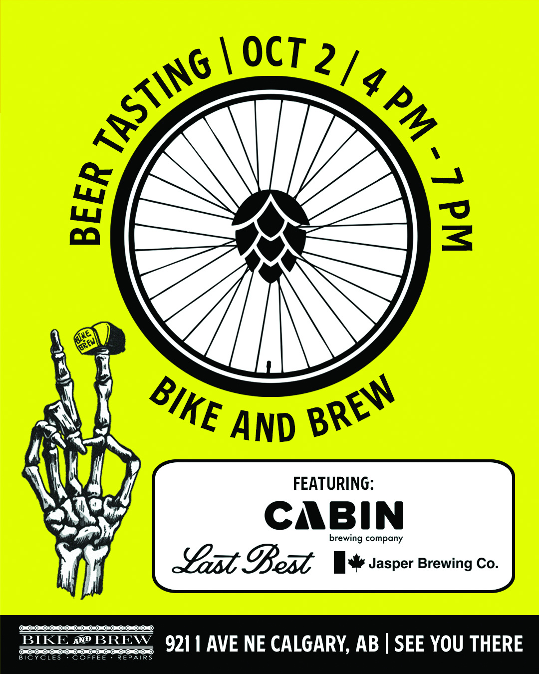 Last Best x Bike and Brew Beer Tasting Event