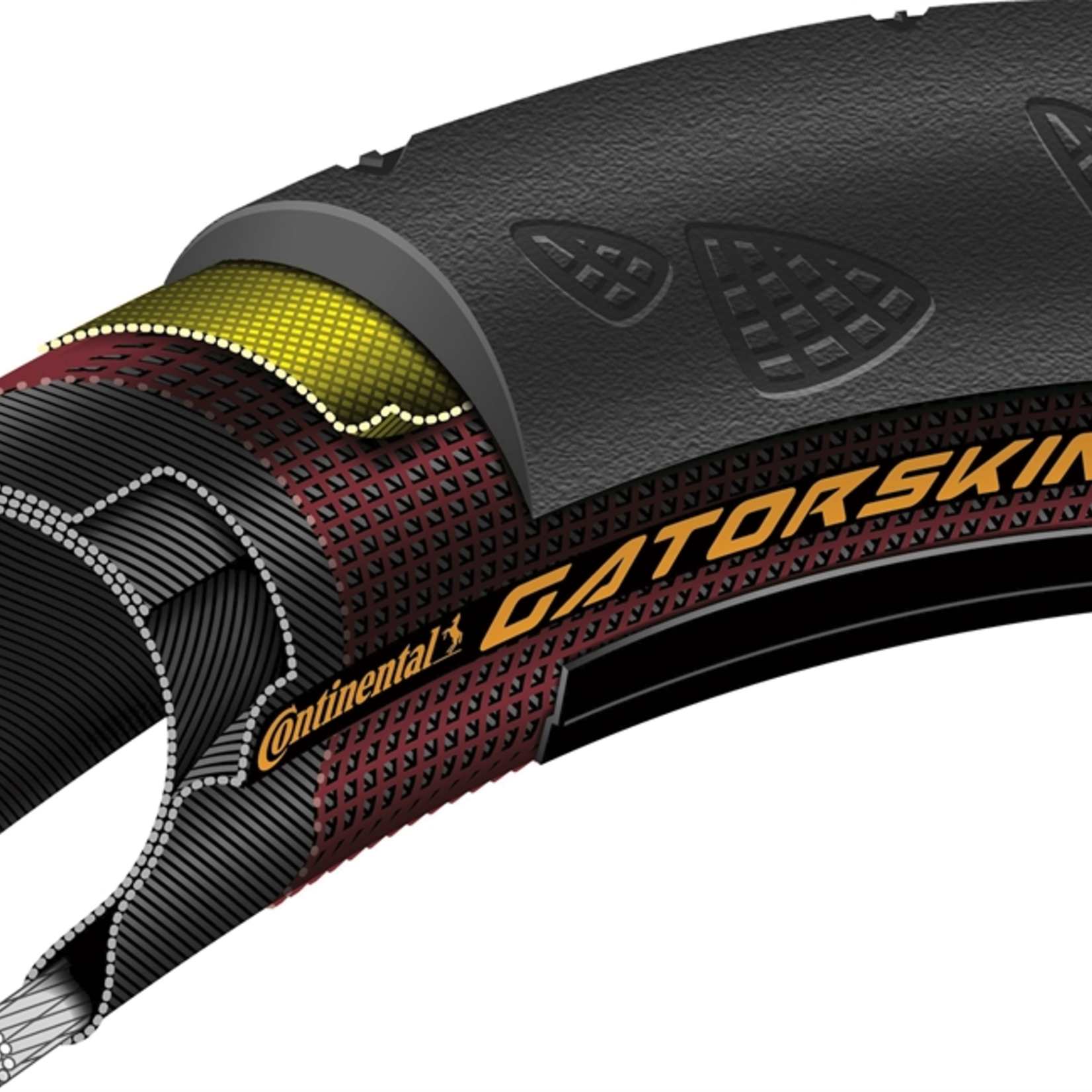 CONTINENTAL Gatorskin | 700x23 | Wire Bead Tire