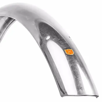 VELO ORANGE Polished Stainless Steel Fender, Pair | 700c x 45