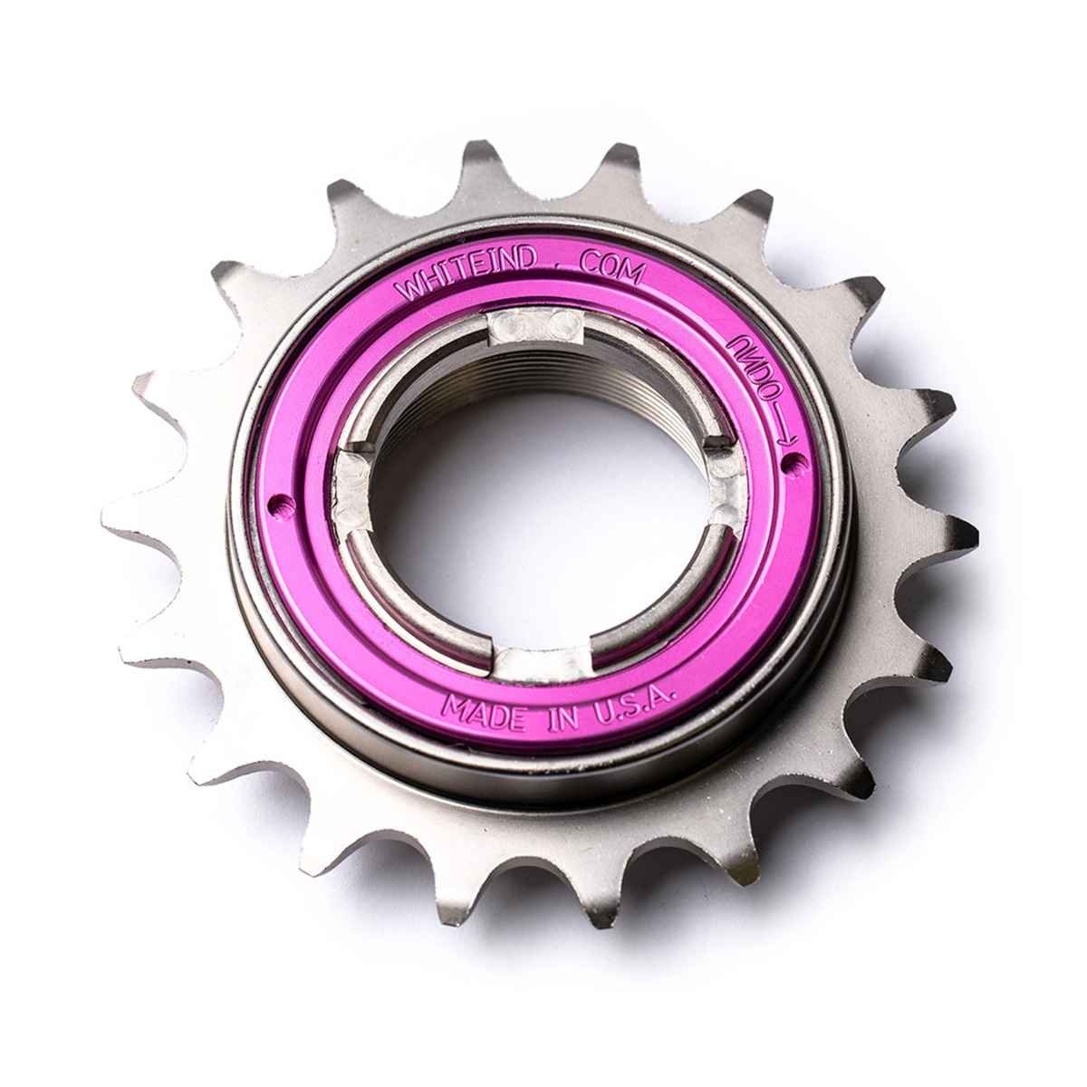 WHITE INDUSTRIES ENO Freewheel | 18T, H.E. | Purple